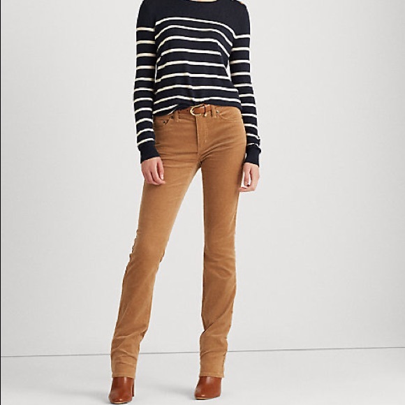 Ralph Lauren Corduroy Pants, these run small around the waist. See measurements. - Picture 5 of 8